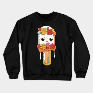 Cute Happy Popsicles Crewneck Sweatshirt